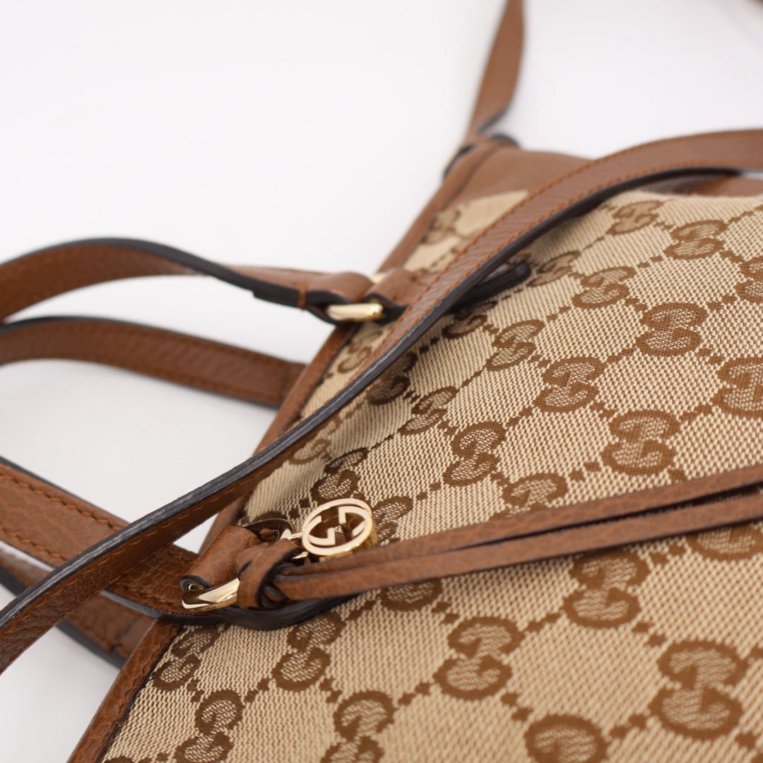 Gucci GG Canvas Mini Tote 2-Way Shoulder — view 6