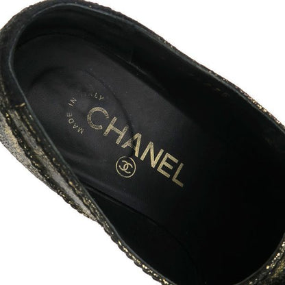Chanel Loafers Gold — view 8
