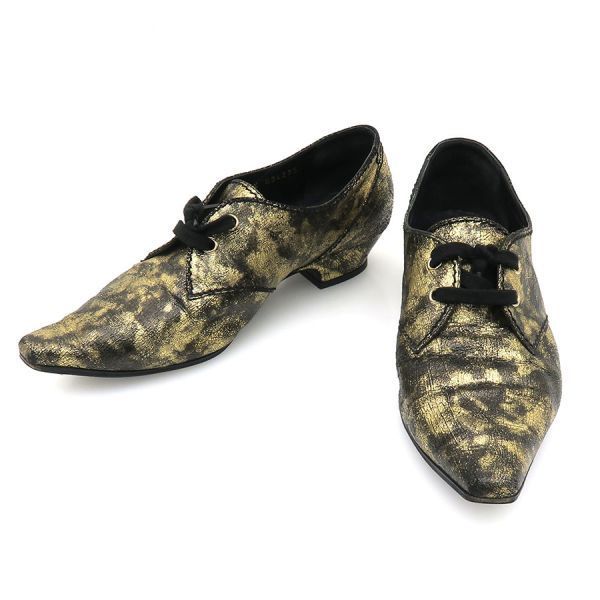 Chanel Loafers Gold