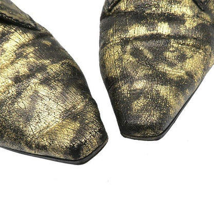 Chanel Loafers Gold — view 6
