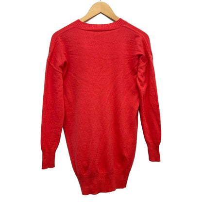 Max Mara Long Sleeve Sweater S Pink Neck Cashmere — view 2