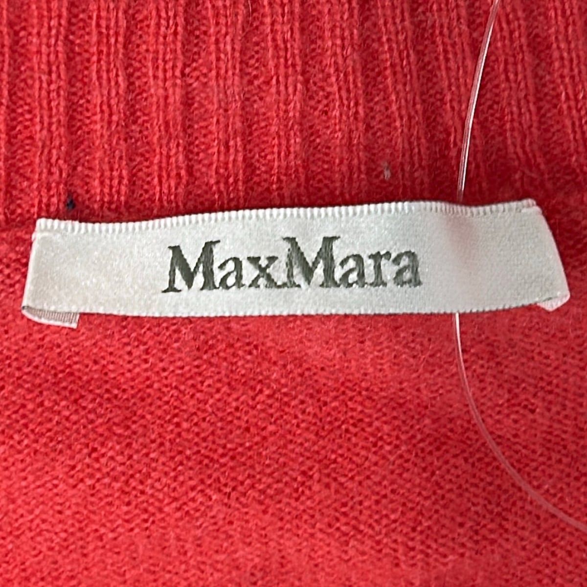 Max Mara Long Sleeve Sweater S Pink Neck Cashmere — view 3