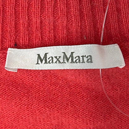Max Mara Long Sleeve Sweater S Pink Neck Cashmere — view 3