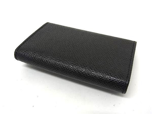 Louis Vuitton Key Case Multicles 6 Ardoise Taiga 6 Silver Key Holder — view 2