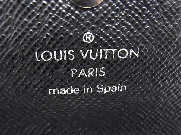 Louis Vuitton Key Case Multicles 6 Ardoise Taiga 6 Silver Key Holder — view 4