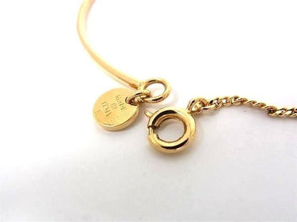 Fendi Bracelet Graffiti Gold Metal Rhinestone — view 3