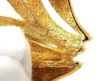 Dior Brooch Gold Metal — view 4