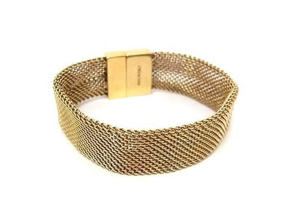 Gucci Bracelet Gold Metal Mesh — view 2