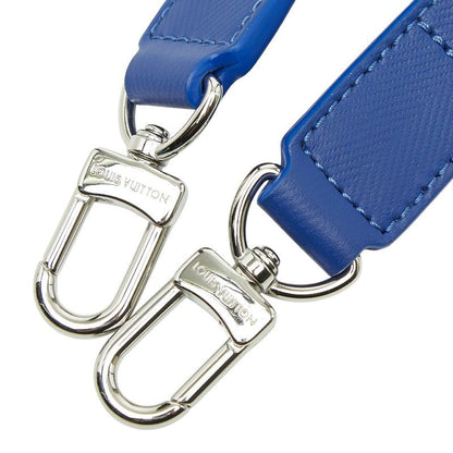 Louis Vuitton Shoulder Strap Blue Leather — view 5