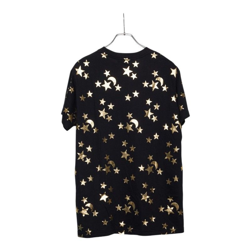 Gucci Sherry Line Star Moon Crew Neck T-Shirt Short Sleeve M Black Cotton — view 2