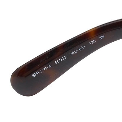 Prada Minimal Baroque Sunglasses Brown Acetate 1- Eyewear — view 5