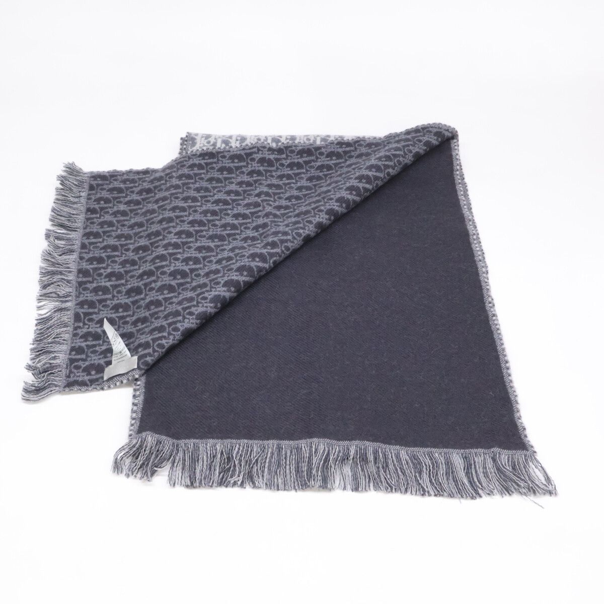 Dior Oblique Wool Scarf — view 5