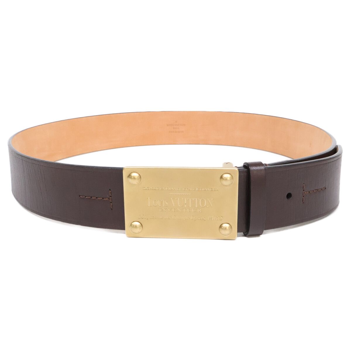 Louis Vuitton Ceinture Aventure Leather Belt — view 2