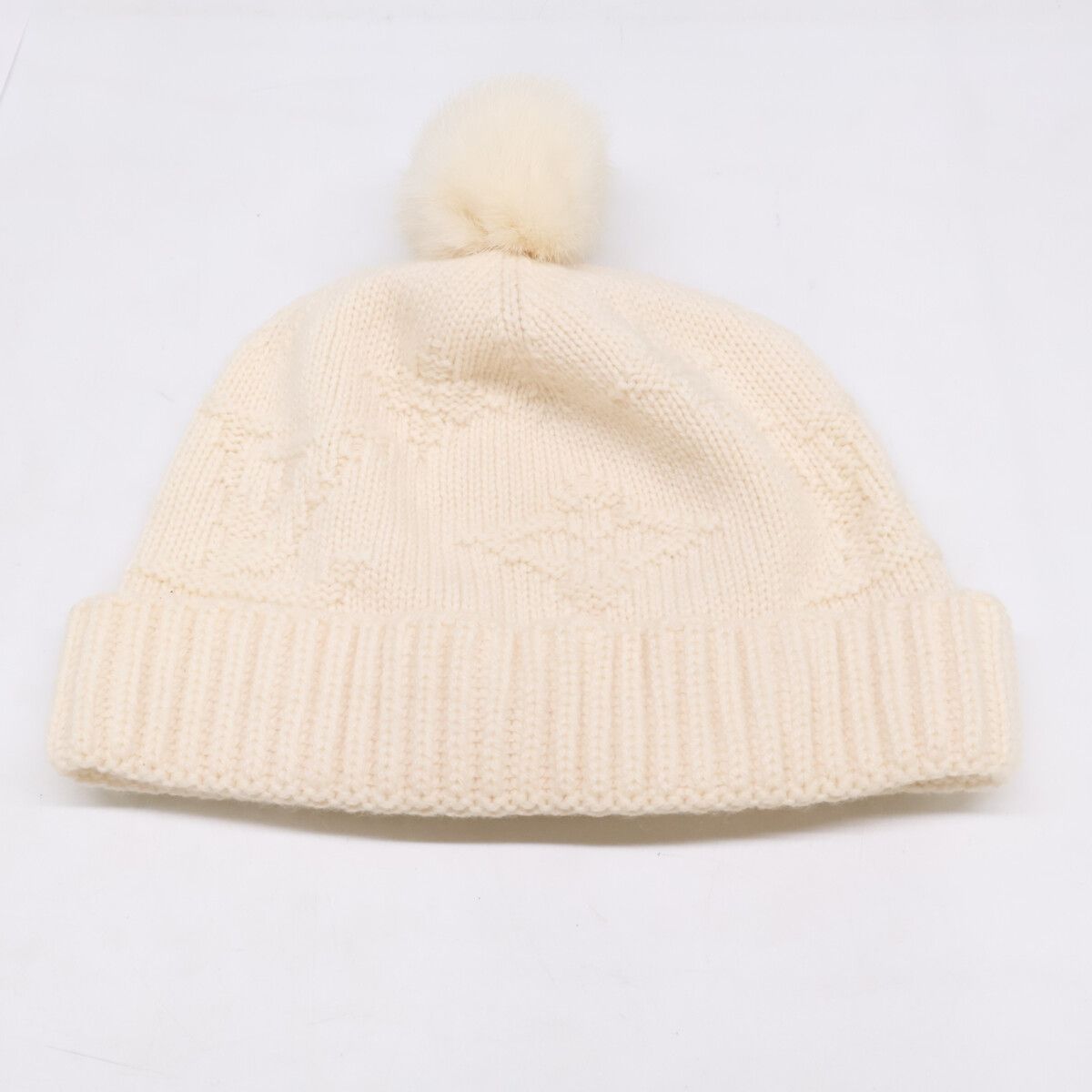 Louis Vuitton Logo Mink Cashmere Knit