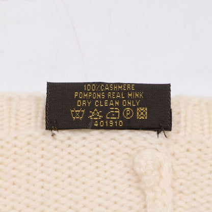 Louis Vuitton Logo Mink Cashmere Knit — view 7
