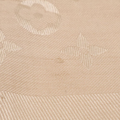 Louis Vuitton Monogram Silk Wool Scarf — view 6