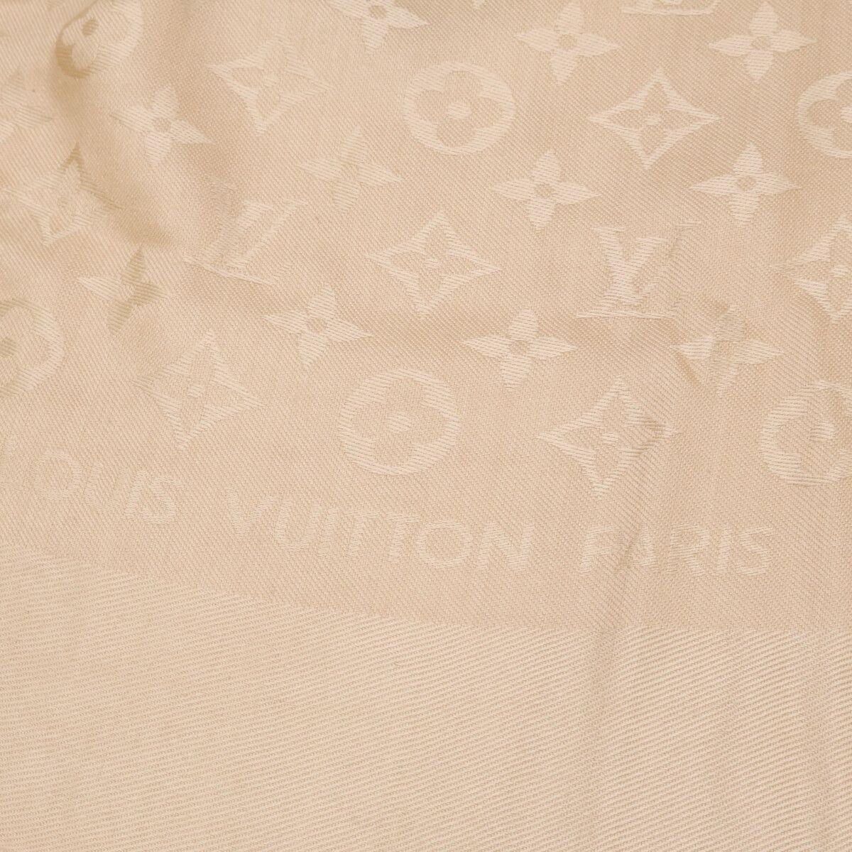 Louis Vuitton Monogram Silk Wool Scarf — view 5