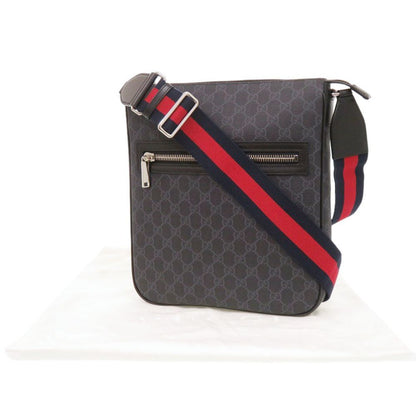 Gucci GG Supreme Canvas Black Shoulder — view 2