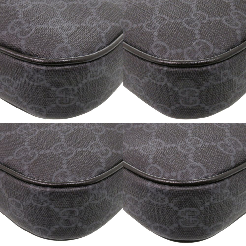 Gucci GG Supreme Canvas Black Shoulder — view 5