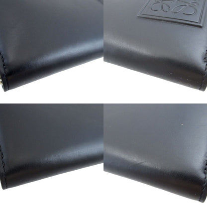 Loewe Anagram Made Leather Black Zip Around Wallet — view 6