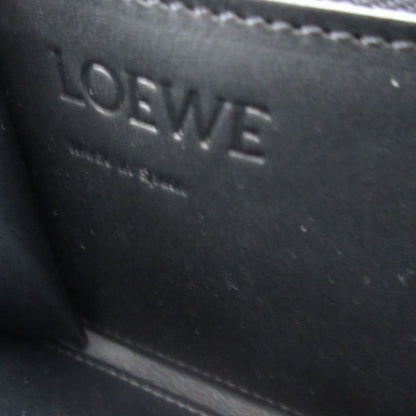 Loewe Anagram Made Leather Black Zip Around Wallet — view 7