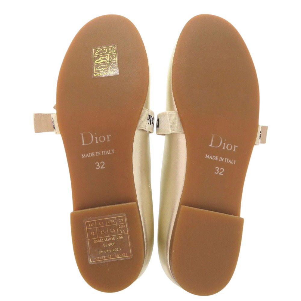 Dior Dio Miss B Misbi Leather Gold Kids — view 4