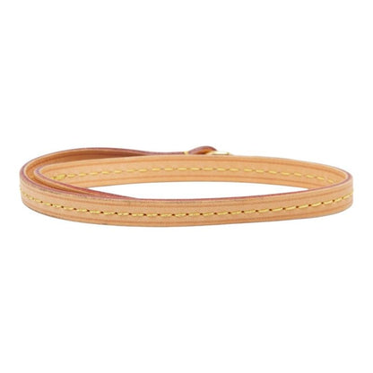 Louis Vuitton Pochette Strap Beige Leather Plated — view 3