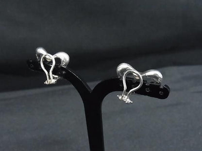 Tiffany & Co Earrings Elsa Peretti Open Heart Silver Clip on — view 3