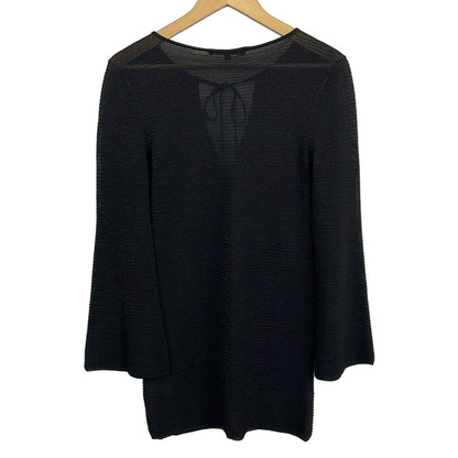 Gucci Long Sleeve Sweater S Black Kaftan Knit — view 2