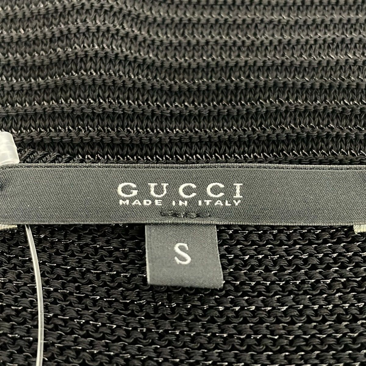 Gucci Long Sleeve Sweater S Black Kaftan Knit — view 3