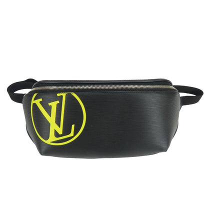 Louis Vuitton Belt Bag LV Circle Epi Leather Noir Black Yellow Crossbody Waist