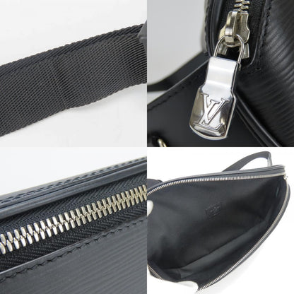 Louis Vuitton Belt Bag LV Circle Epi Leather Noir Black Yellow Crossbody Waist — view 8