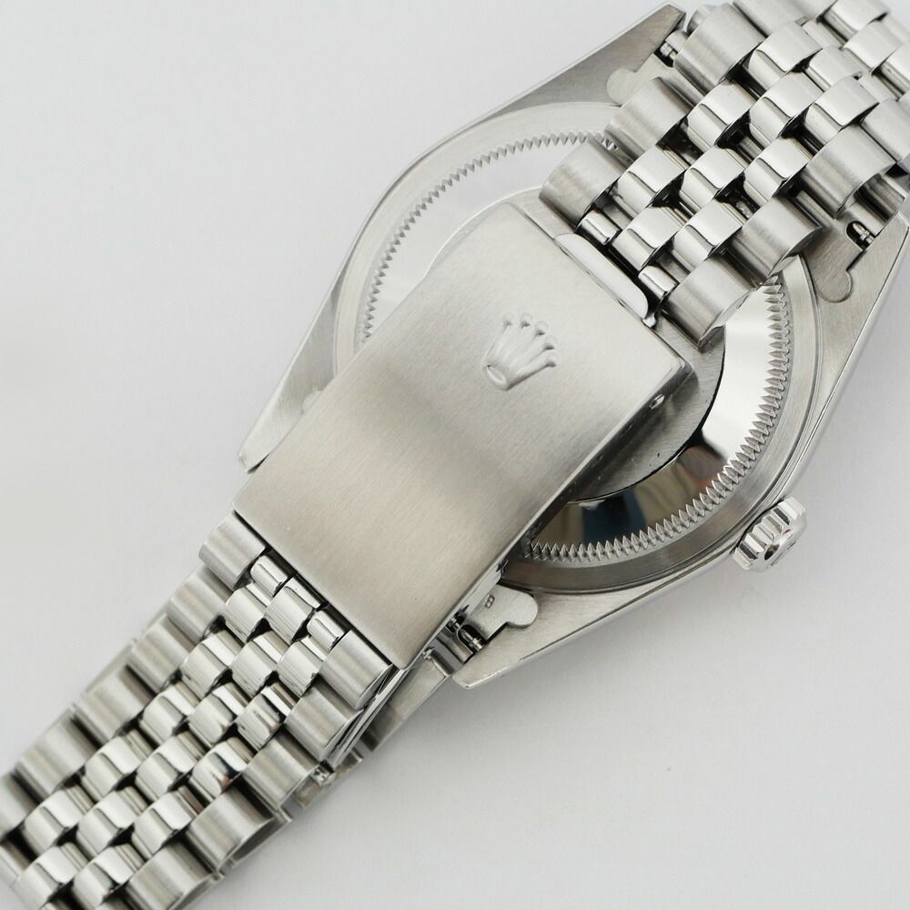 Rolex Datejust Number White Roman SS WG Automatic Winding Watch OH Polished — view 7
