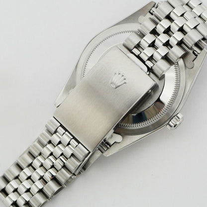 Rolex Datejust Number White Roman SS WG Automatic Winding Watch OH Polished — view 7