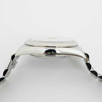 Rolex Datejust Number White Roman SS WG Automatic Winding Watch OH Polished — view 6