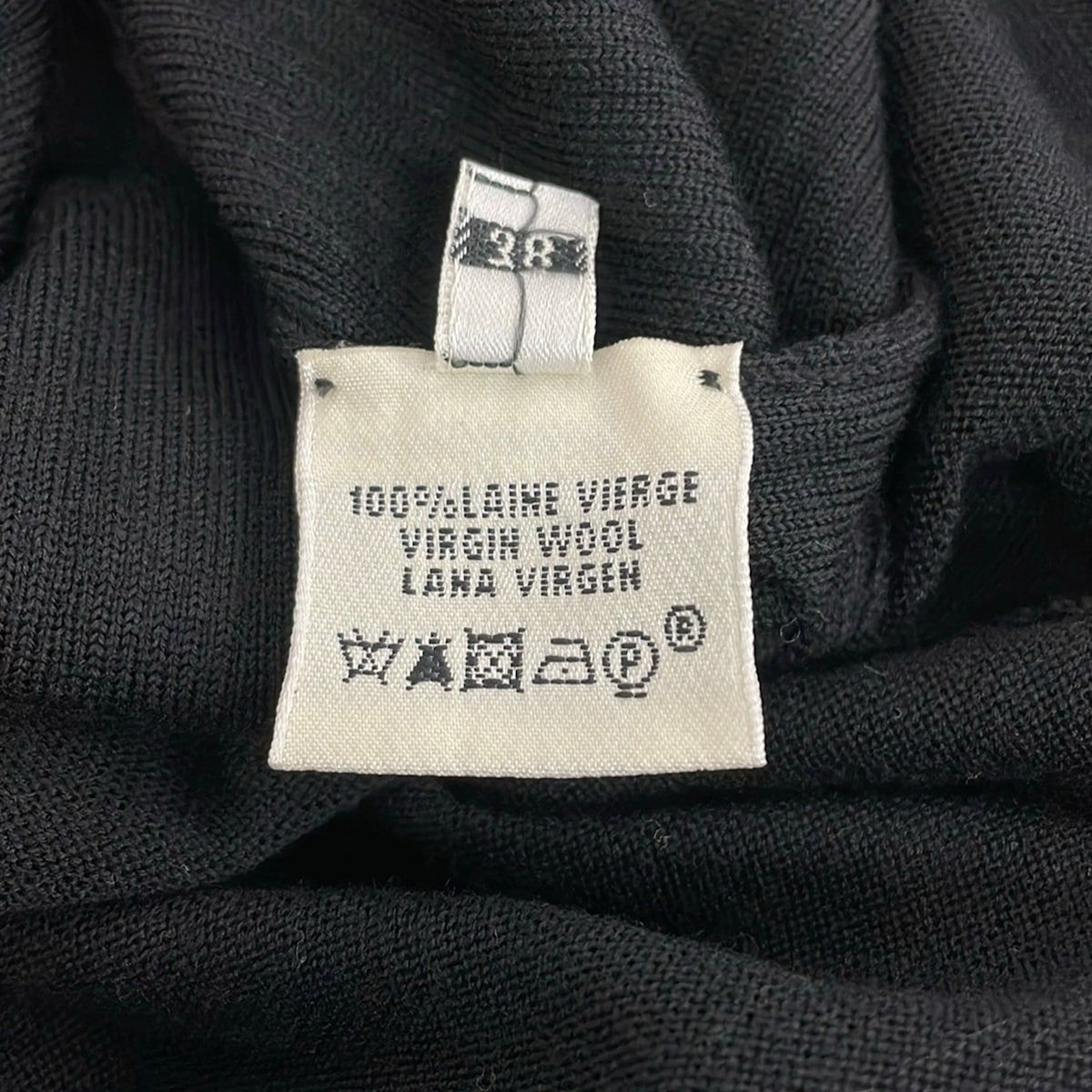 Hermes Dress 38 M Black V-neck Sleeveless Long — view 4