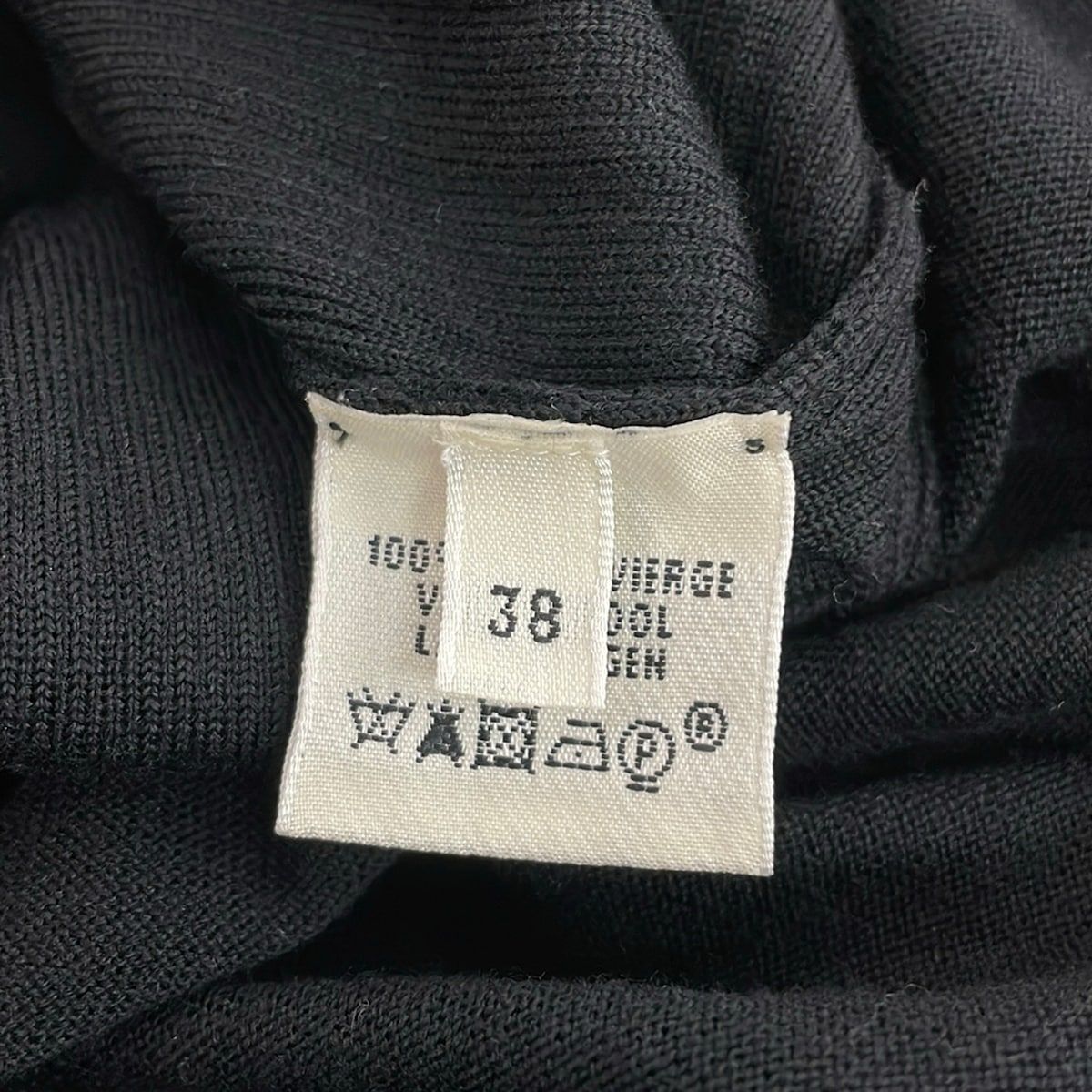 Hermes Dress 38 M Black V-neck Sleeveless Long — view 5