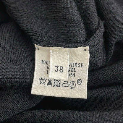 Hermes Dress 38 M Black V-neck Sleeveless Long — view 5