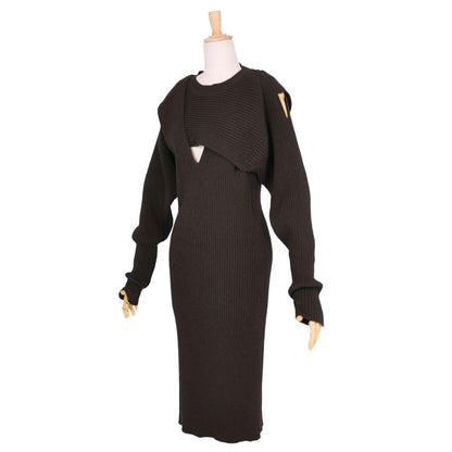Bottega Veneta Dress Brown — view 4