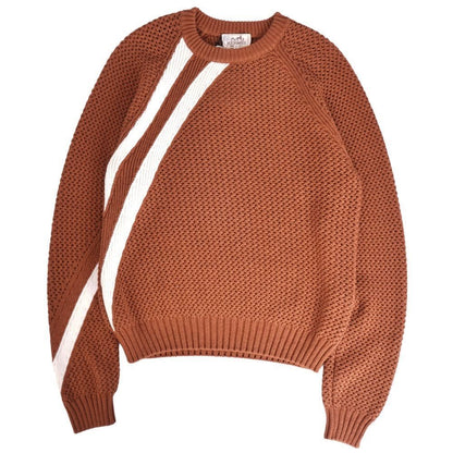 Hermes Knit Sweater Long Sleeve Cotton