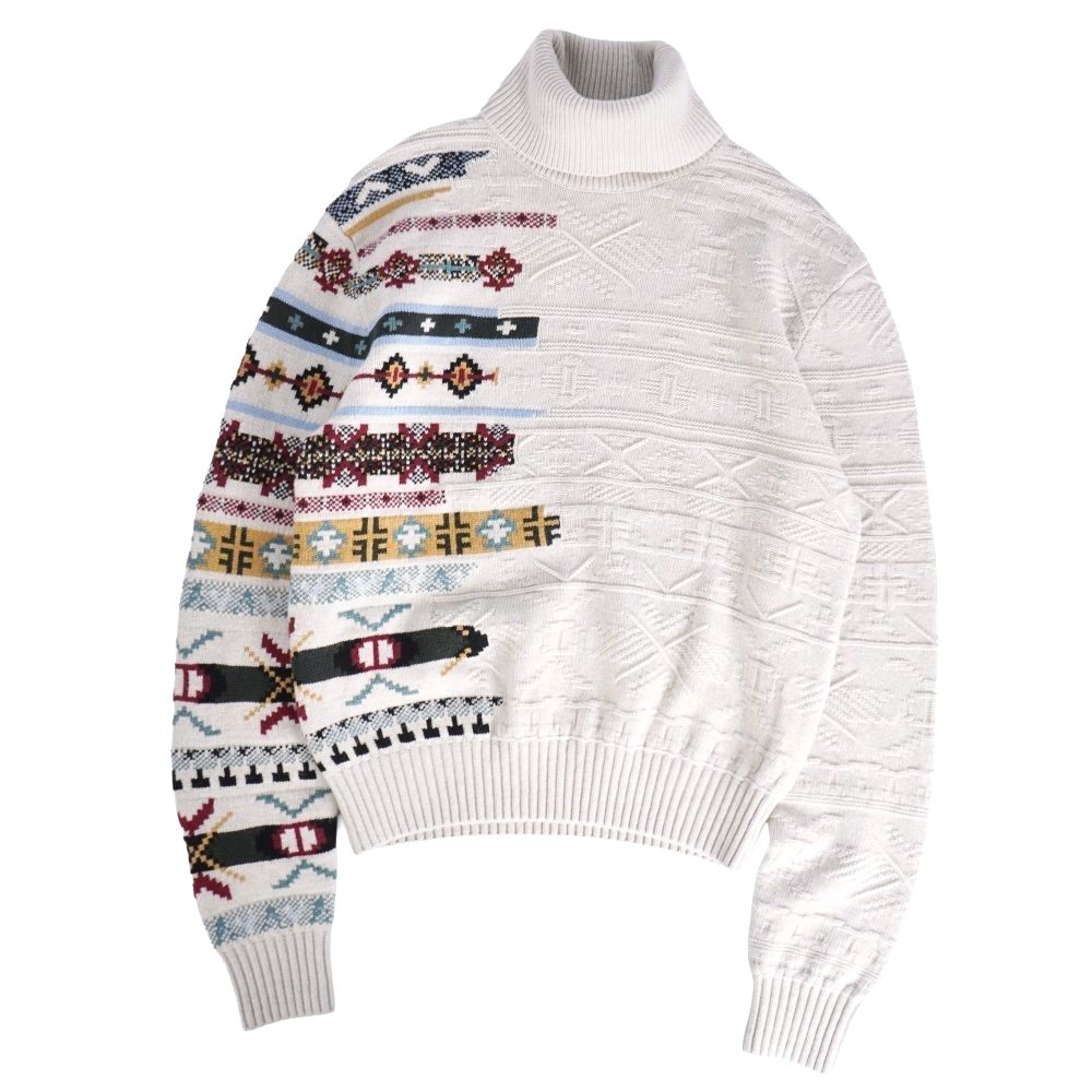 Hermes Knit Turtleneck Sweater Long Sleeve Wool