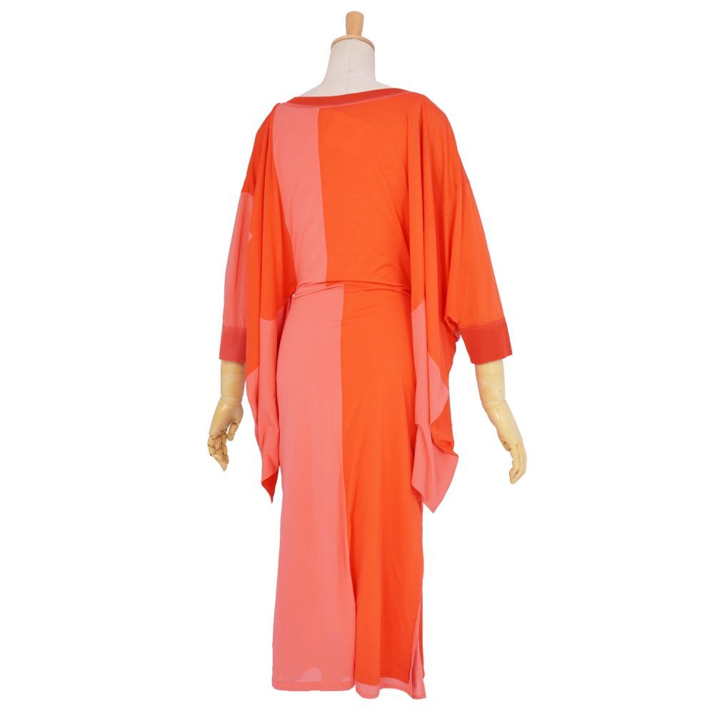 Hermes Dress 3/4 Sleeve Silk Jersey — view 4