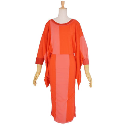 Hermes Dress 3/4 Sleeve Silk Jersey