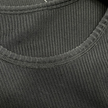 Louis Vuitton Dress M Ger Black Long Sleeve Knit Lace — view 6