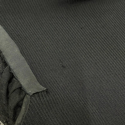 Louis Vuitton Dress M Ger Black Long Sleeve Knit Lace — view 7
