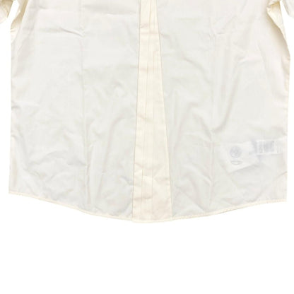 Hermes Long Sleeve Shirt Dress 43 Cotton White Beige — view 4