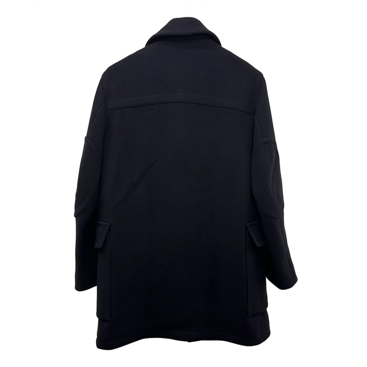 Gucci Duffle Coat 46 S Dark Navy Dark Brown Long Sleeve Winter Autumn — view 2