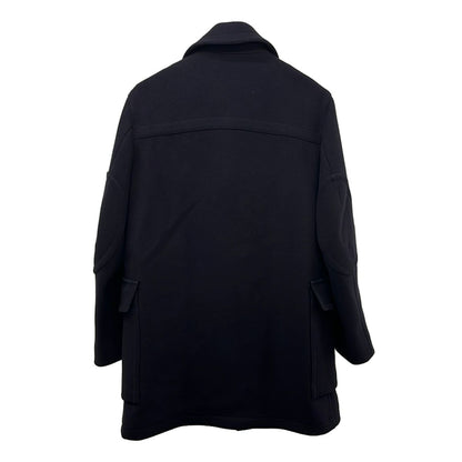 Gucci Duffle Coat 46 S Dark Navy Dark Brown Long Sleeve Winter Autumn — view 2