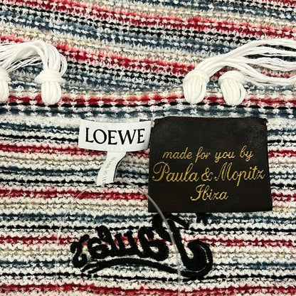 Loewe Dress M Red Navy Multi Cami Long Border Paula & Moritz Ibiza — view 3