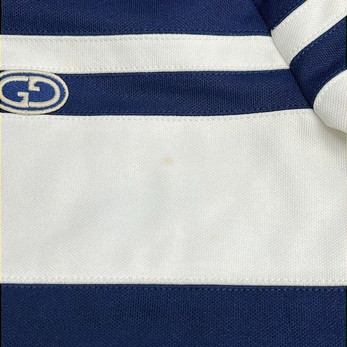 Gucci Jacket L Navy White Long Sleeve Spring Autumn — view 7